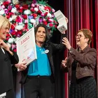 Carmen Brandstätter, Gewinnerin in der Kategorie Newcomerin