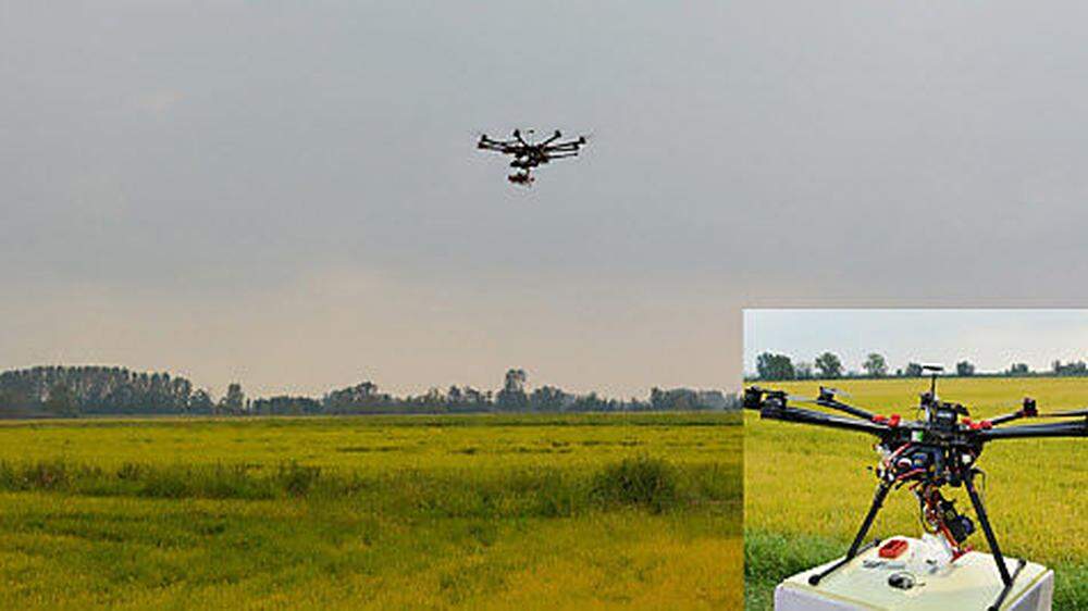 Die Drohnen sollen unter anderem in der Landwirtschaft zum Einsatz kommen