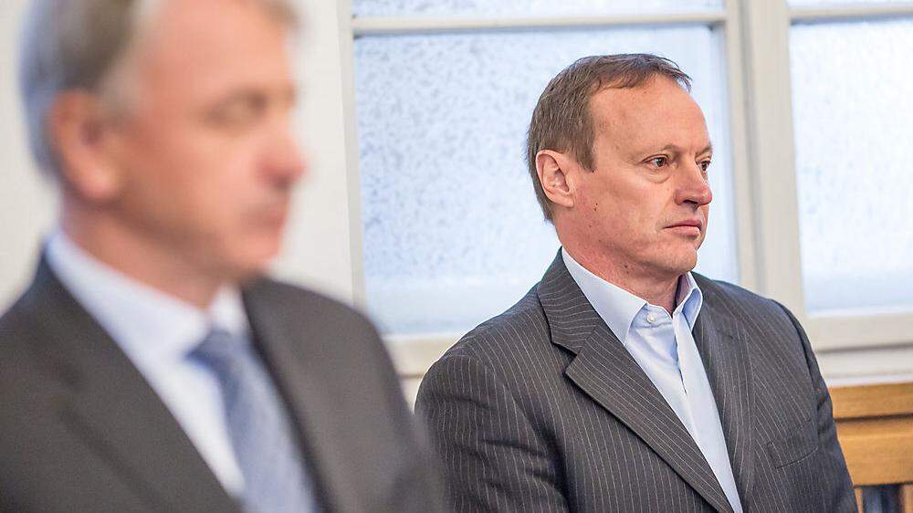 Wolfgang Kulterer und Günter Striedinger wieder vor Gericht