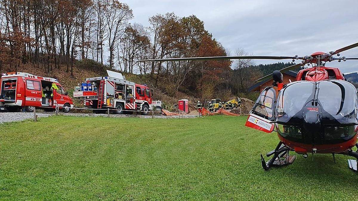 Der Verletzte wurde ins LKH Villach eingeliefert 