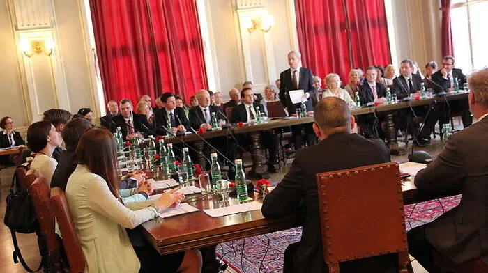 Auf den Wolfsberger Gemeinderat (hier bei der Angelobung im März) kommen finanziell schwere Zeiten zu