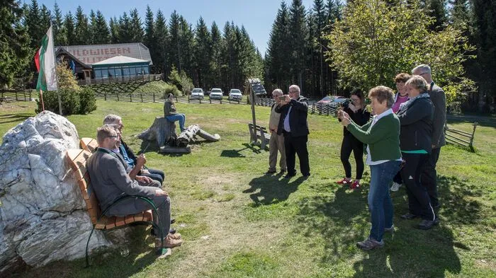 Impressionen von der Verleihung der Herzbank an Familie Weber.