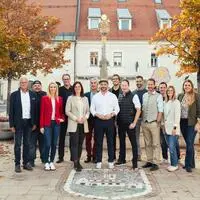 Das Team rund um Bürgermeisterkandidat Christoph Gräfling