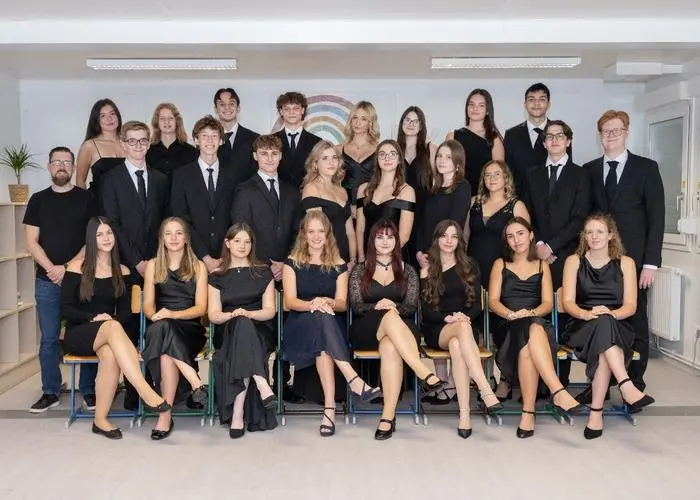 Die 8A des Alpen-Adria-Gymnasiums Völkermarkt