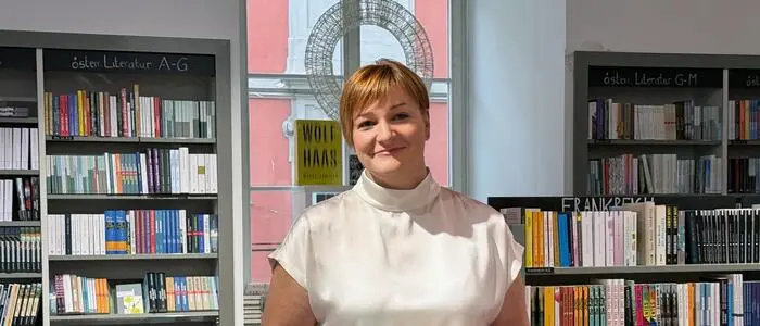 Die Weizerin Sandra Wild leitet seit 2020 die Buchhandlung Moser in Graz