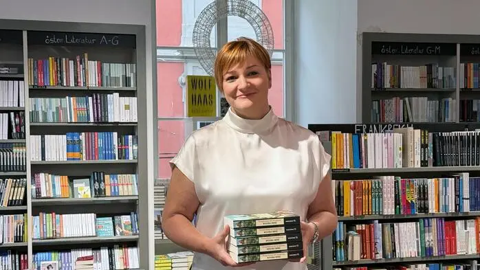 Die Weizerin Sandra Wild leitet seit 2020 die Buchhandlung Moser in Graz