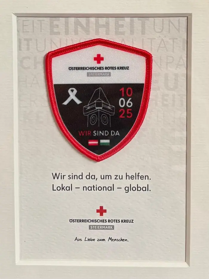 Das Erinnerungsabzeichen an den schweren Einsatz