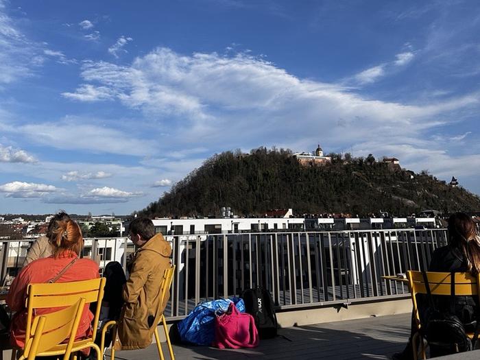 Dachterrasse beim Lendhotel