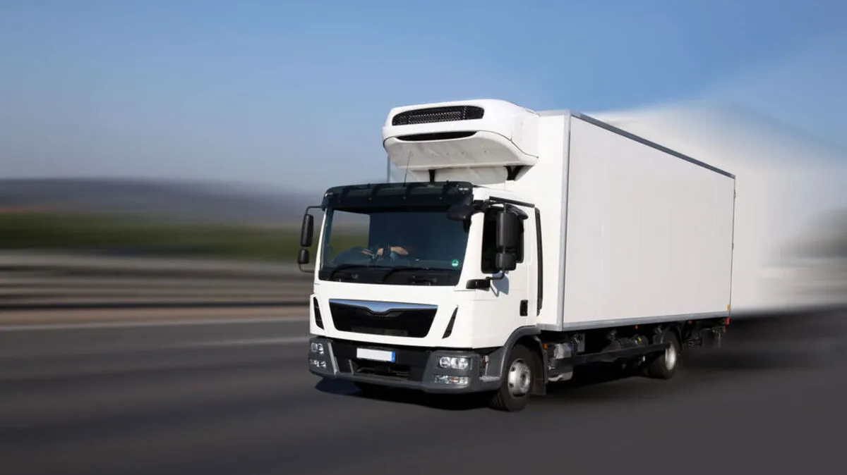 Sujetbild Kühltransport