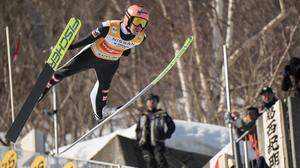 Stefan Kraft belegte in Sapporo am Sonntag Platz vier