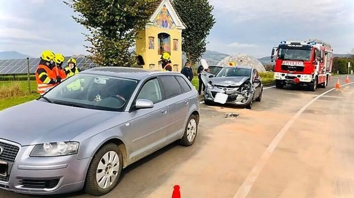 Auffahrunfall in Pischelsdorf