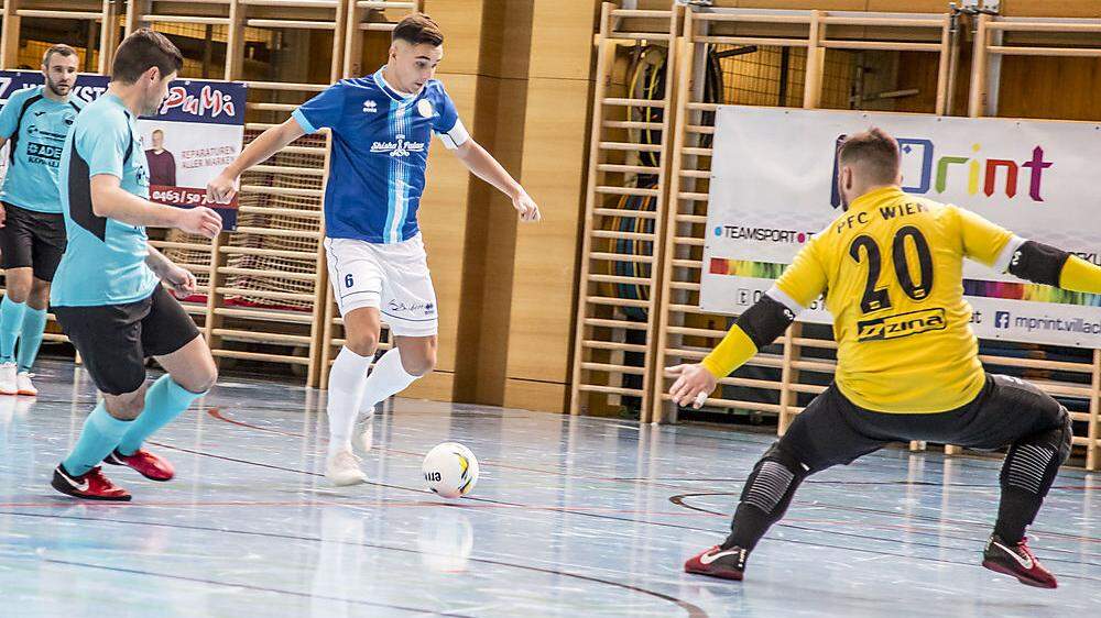 Futsal Klagenfurt spielte einen starken Grunddurchgang, steht nun im Halbfinale der Bundesliga	