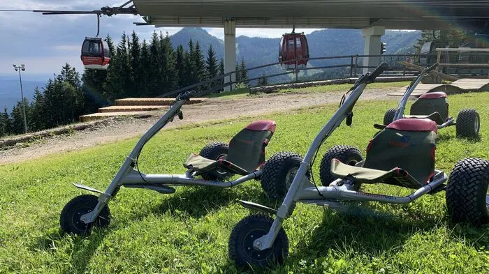 Ab einer Körpergröße von 150 Zentimetern kann man ein Cart ausborgen.