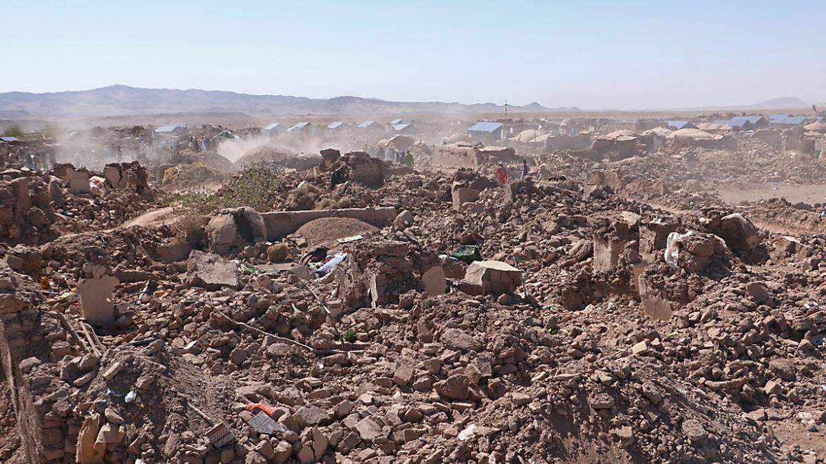 Da Beben verschärft die humanitäre Krise in dem Land