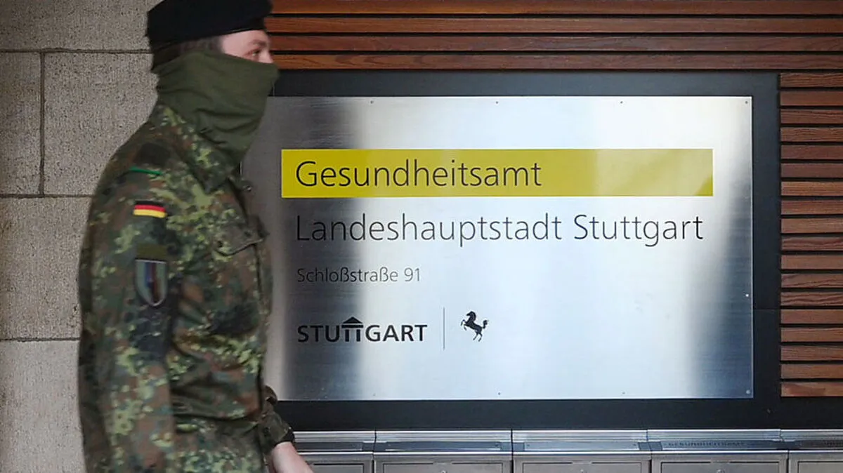 Bundeswehr hilft in Stuttgart bei Corona-Nachverfolgung