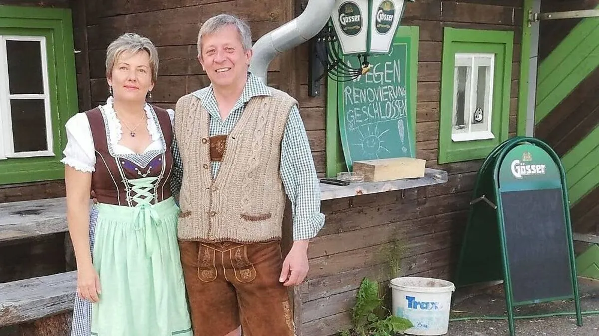 Herbert Schönhart übernimmt gemeinsam mit Lebensgefährtin Alena Hajdoniova die Schmelzhütte