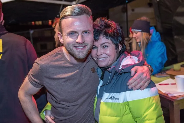 Auch Bruder Willi Gabalier durfte nicht fehlen.