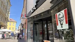 Seit bald zwei Jahren ist „KFC“ in Klagenfurt vertreten