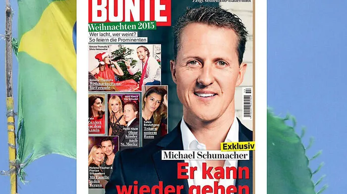 Das Titelblatt der Bunten