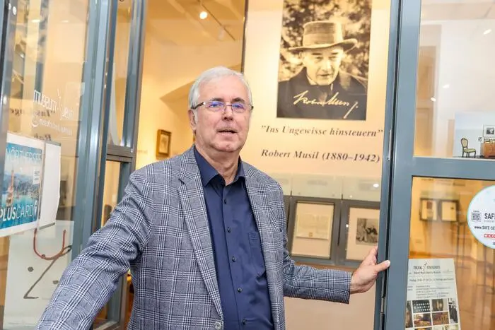 Heimo Strempfl öffnet die Türen zum Musilmuseum