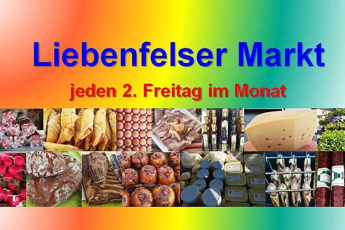 Der Liebenfelser Markt findet jeden 2. Freitag im Monat statt!