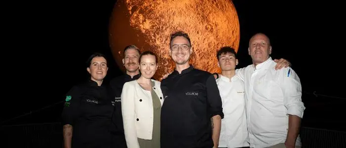 Florian Wörgötter und Julia Mausser kochten bei „Vollmund“ am Packer Stausee auf