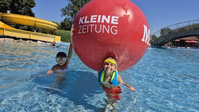 Die Freibadtour der Kleinen Zeitung macht am Freitag wieder im Städtischen Bad Leibnitz Station