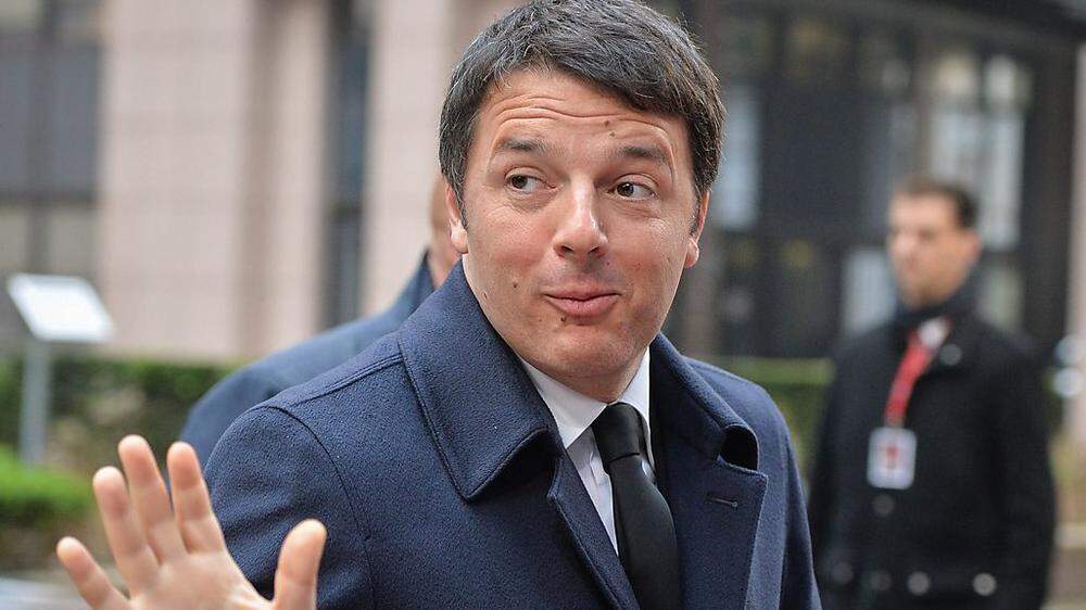 Die Partei von Premier Matteo Renzi unterstützt den Neuanfang