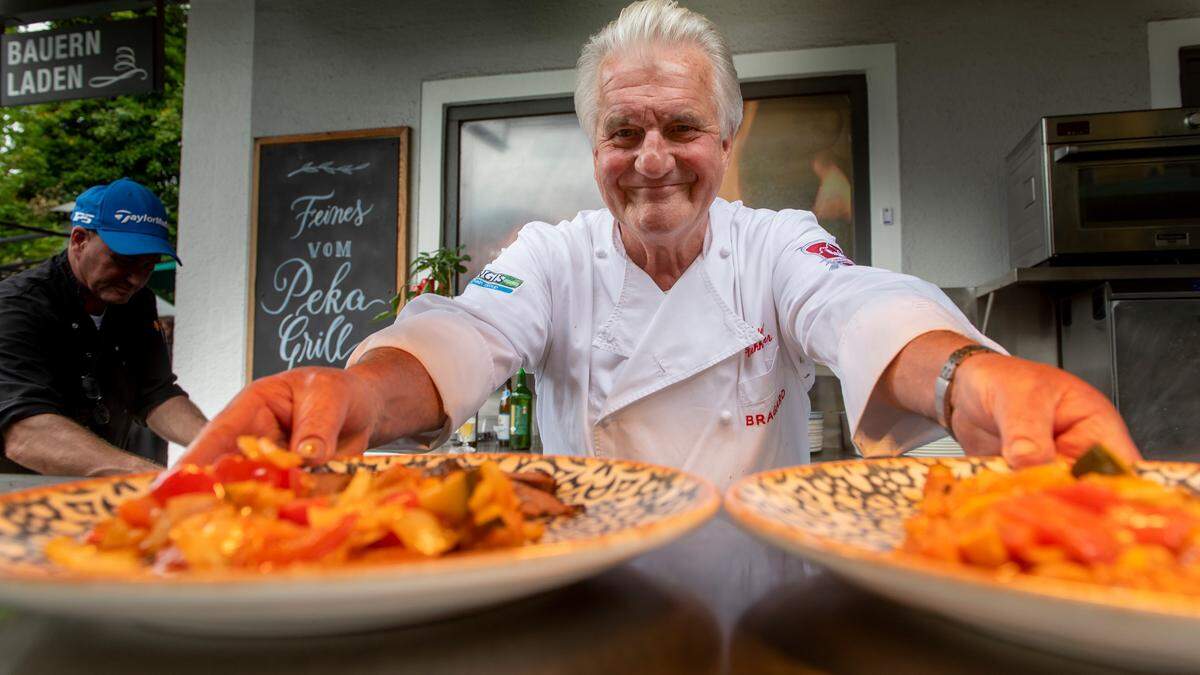 Als Gastkoch war Josef Viehhauser beim Mochoritsch in Rückersdorf