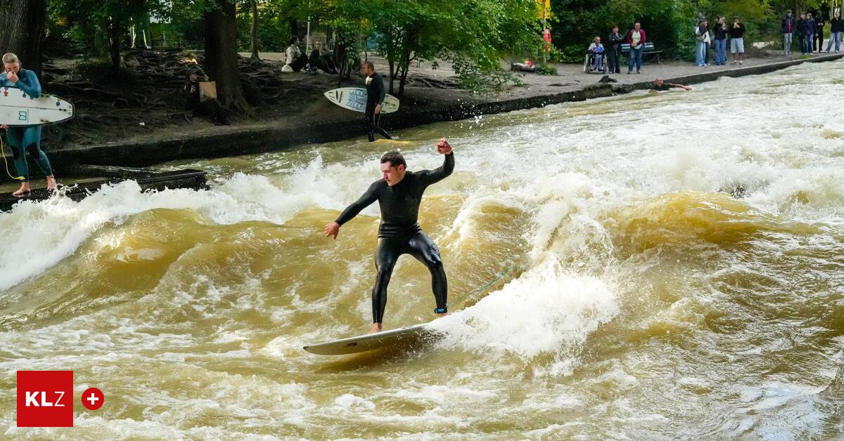 Wo ist die Eisbachwelle?: Mnchens Surf-Community bangt um Wahrzeichen