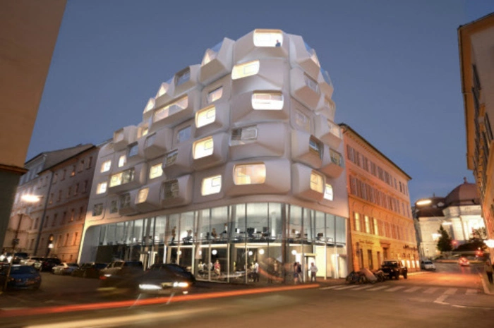 ... am Ende im Sommer 2019 so aussehen: der Argos-Bau in Graz.