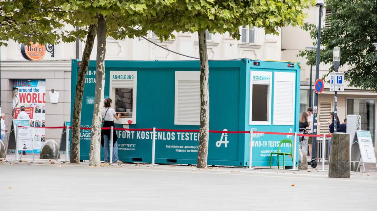 Die Stadt Klagenfurt verlängert PCR-Testzeiten.