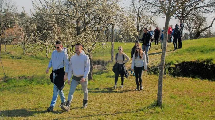 Rund 2500 Wanderbegeisterte nutzten am Ostermontag den 40. Frühlingswandertag in Gersdorf an der Feistritz, um Figur und Fitness etwas Gutes zu tun.
