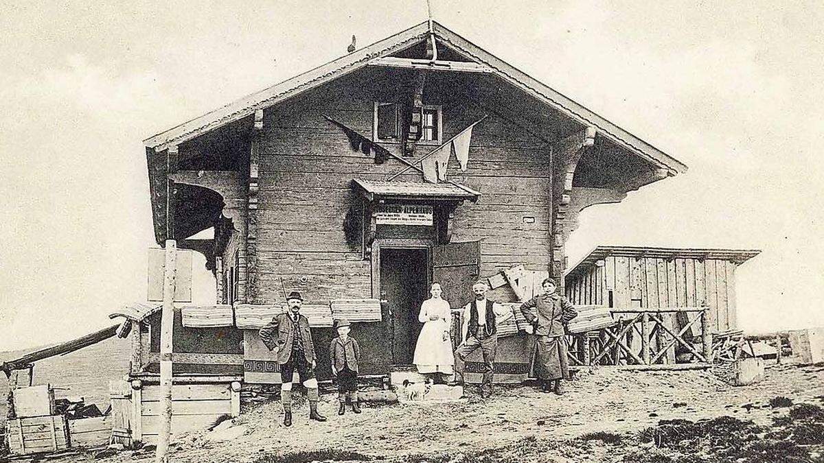 Die erste Schutzhütte auf der Pretul entstand etwa zu der Zeit, in der Preitlers Krimi spielt