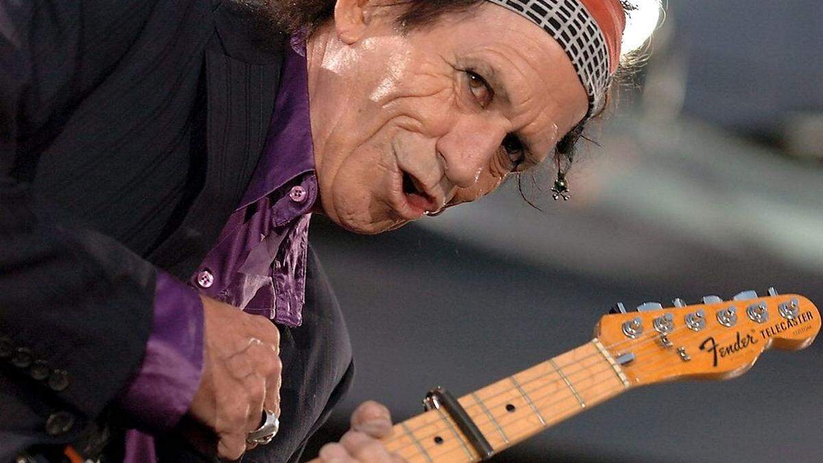 Keith Richards ist kein Fan von Synthesizern in der Rockmusik. 