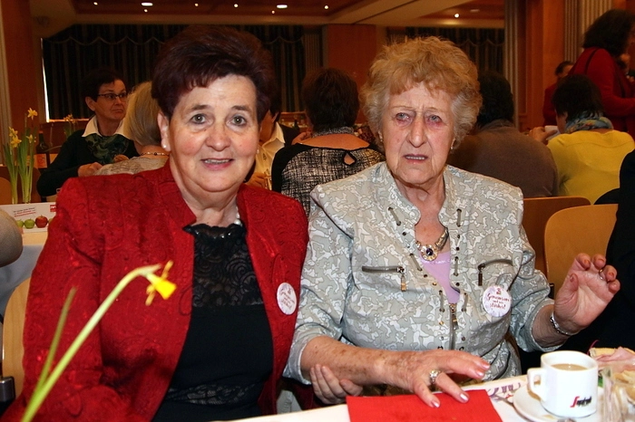 Themen waren 100 Jahre Frauenwahlrecht, die Frauenquote in der Politik und die Bundespolitik.