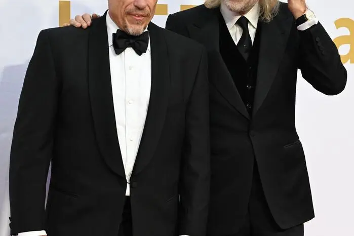 Gery Keszler und Sir Bob Geldof