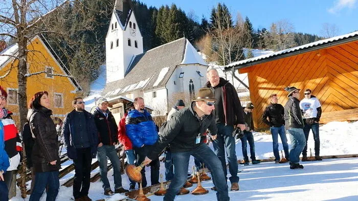 Prachtwetter bei der Dorfmeisterschaft in Salla