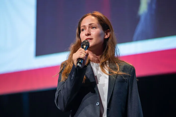 Nationalteamspielerin und Initiatorin des Summits, Jasmin Eder