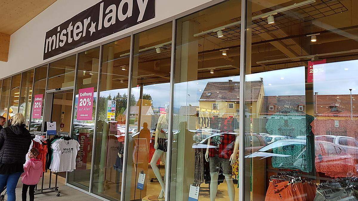 Am Tag der Eröffnung der Filiale in Voitsberg meldete die Modekette Mister*Lady Insolvenz an