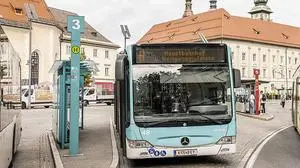 Mit der Kampagne wird der neue 10- und 20-Minuten-Takt der Busse in Klagenfurt beworben (Symbolfoto)