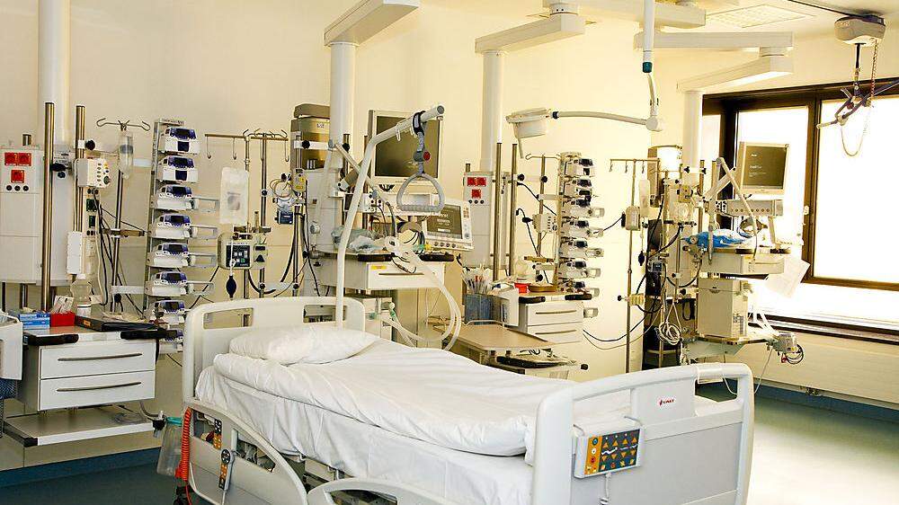 Intensivbett im Klinikum Klagenfurt: eine Million Betriebskosten pro Jahr  
