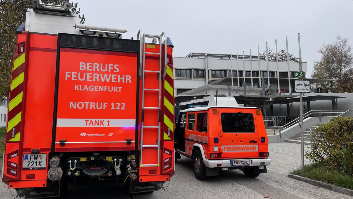 Die Berufsfeuerwehr war vor Ort 