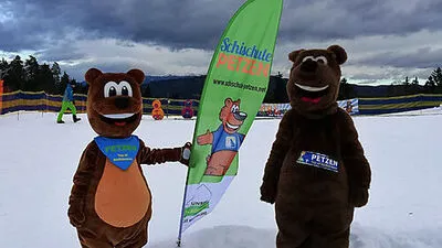 Petzi (rechts) und seine noch namenlose Freundin