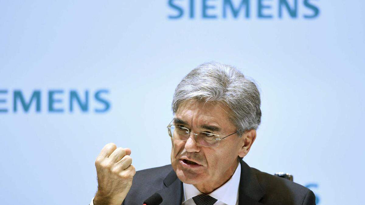 Siemens-Boss Joe Kaeser