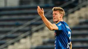 Dominic Vincze jubelte über den 1:0-Führungstreffer