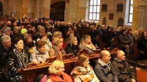 Die Zuhörer waren vom „Stillen Advent“ in Friesach begeistert