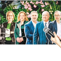 Wer kann an den kommenden fünf Montagen Punkte bei den Wählerinnen und Wählern sammeln?