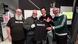 Alkis Vlassakakis, Gerd Brandstätter (Qwien), Marco Schreuder und Philipp Hansa