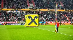 LINZ,AUSTRIA,13.OCT.24 - SOCCER - UEFA Nations League, group stage, OEFB international match, Austria vs Norway. Image shows an overview of Raiffeisen arena.
Keywords: Admiral.
Photo: GEPA pictures/ Manuel Binder